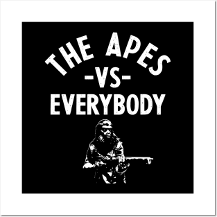 Planet of the Apes - vs. Everybody Posters and Art